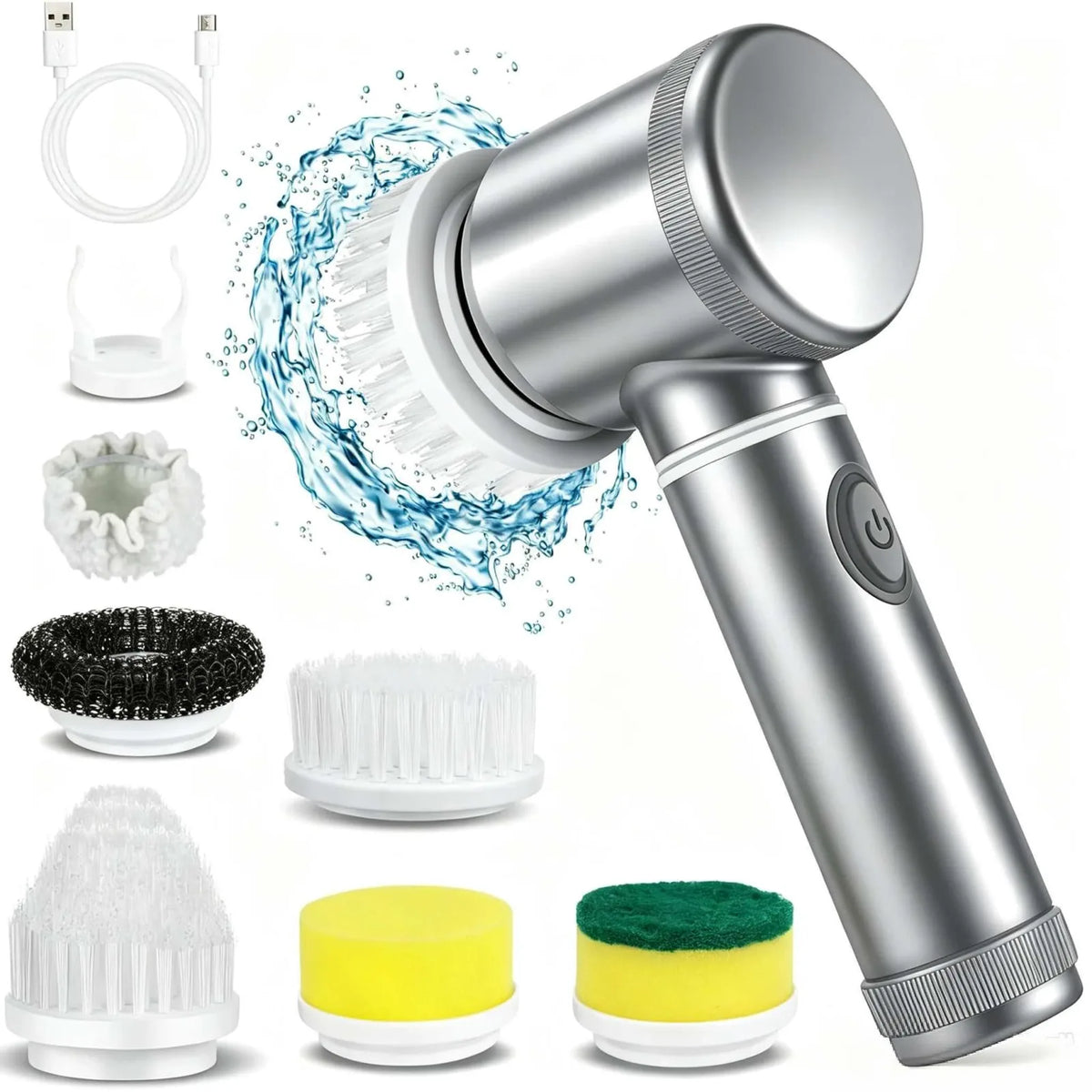 Cordless Electric Spin Scrubber